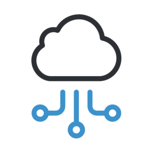 Cloud computing icon